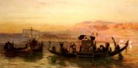 Frederick Arthur Bridgman - Cleopatras Barge